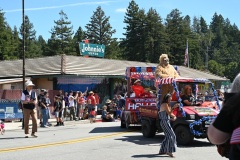 Albert Float, 4th of July Parade, Boulder Creek