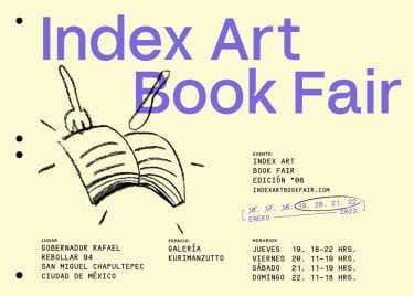 Index Art Book Fair graphic