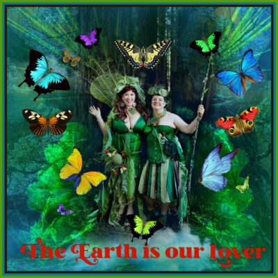 Colorful Earth is our Lover poster with Annie & Beth